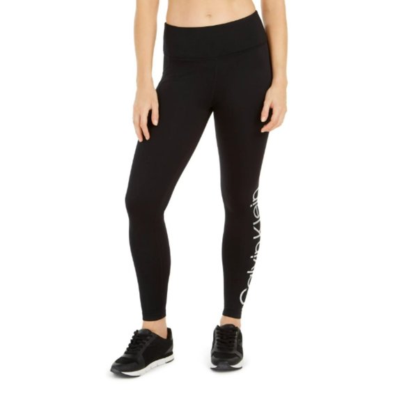 40 - Calvin Klein Performance Mid Rise Leggings Size S - Picture 1 of 8